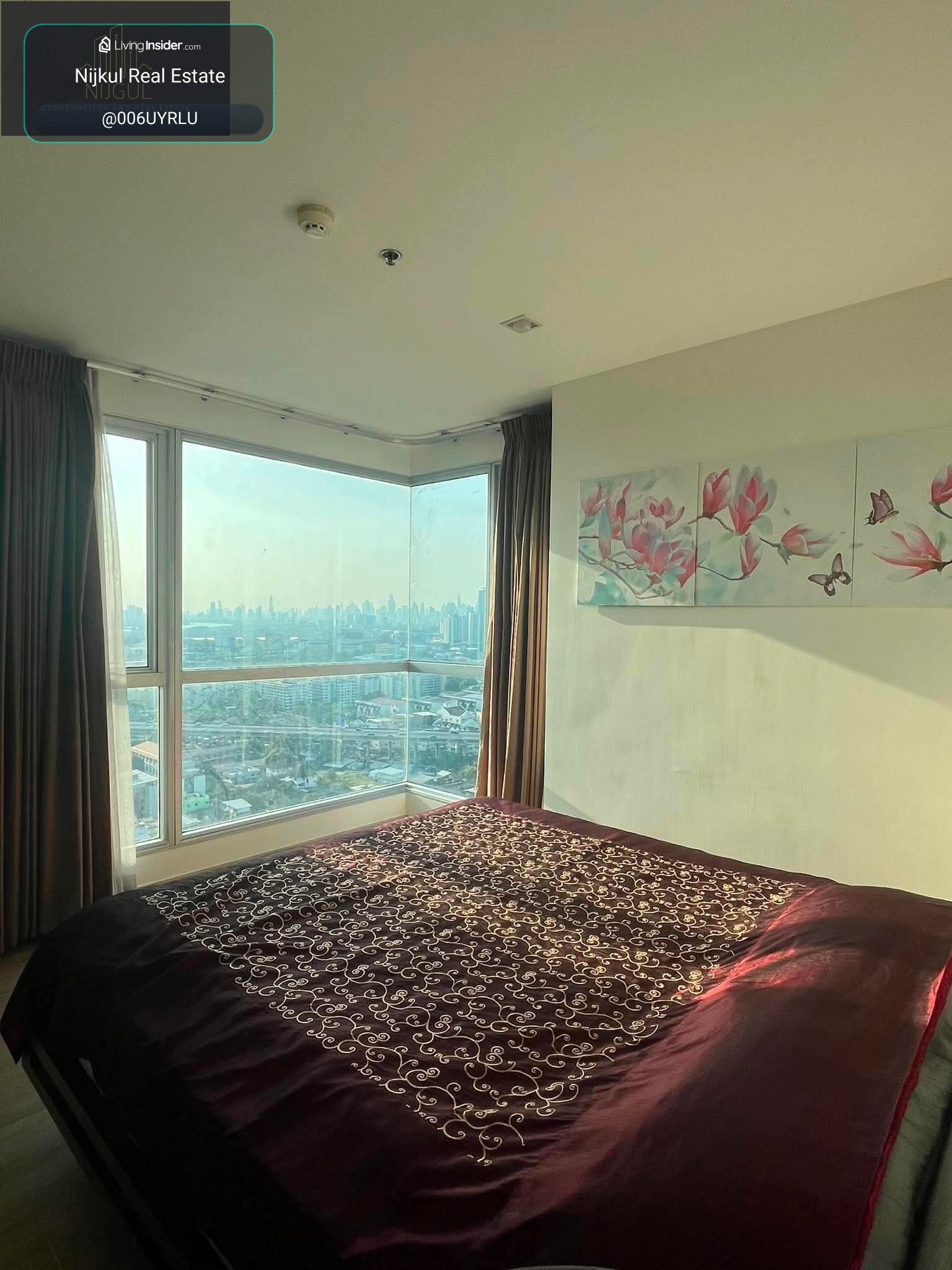 ให้เช่า Rhythm Sukhumvit 50 2 ห้องนอน 2 ห้องน้ำ | 65.87 ตร.ม. | ชั้น 28 ห้องมุม – รูปที่ 3