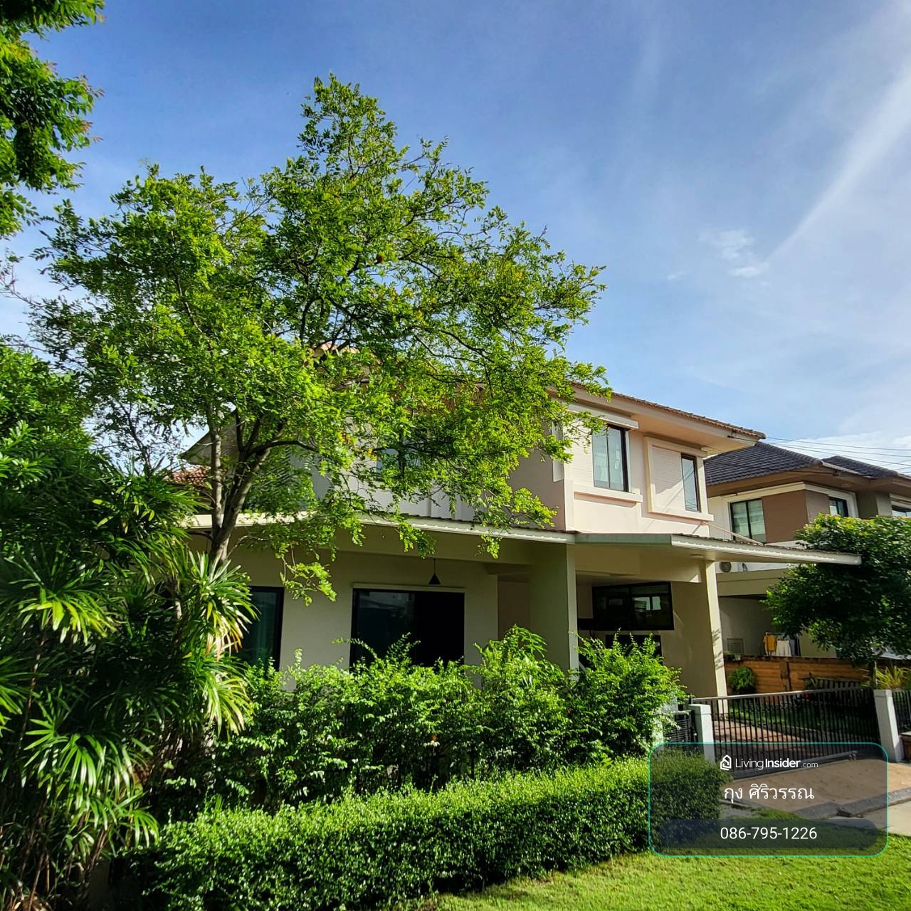 ขายบ้านเดี่ยว ฮาบิเทีย ราชพฤกษ์ (Habitia Ratchapruek) หลังริม 55 ตรว ใกล้โรบินสัน SISB DBS – รูปที่ 3