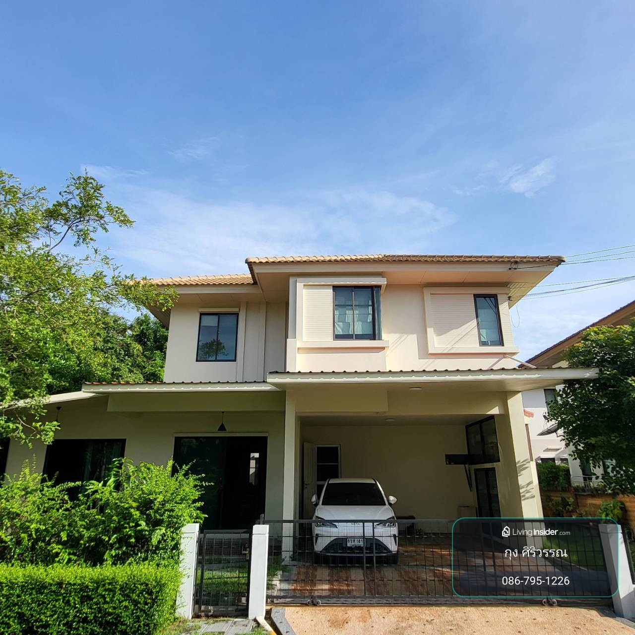 ขายบ้านเดี่ยว ฮาบิเทีย ราชพฤกษ์ (Habitia Ratchapruek) หลังริม 55 ตรว ใกล้โรบินสัน SISB DBS – รูปที่ 2