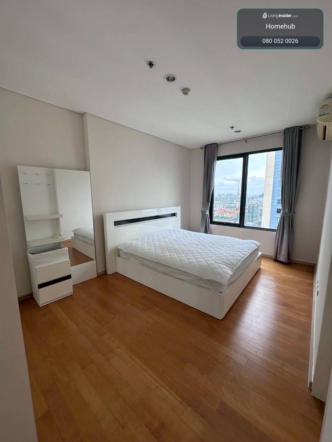 Villa Asoke วิลล่า อโศก 1ห้องนอน 1ห้องน้ำ (ห้องใหญ่) 52ตารางเมตร – รูปที่ 4