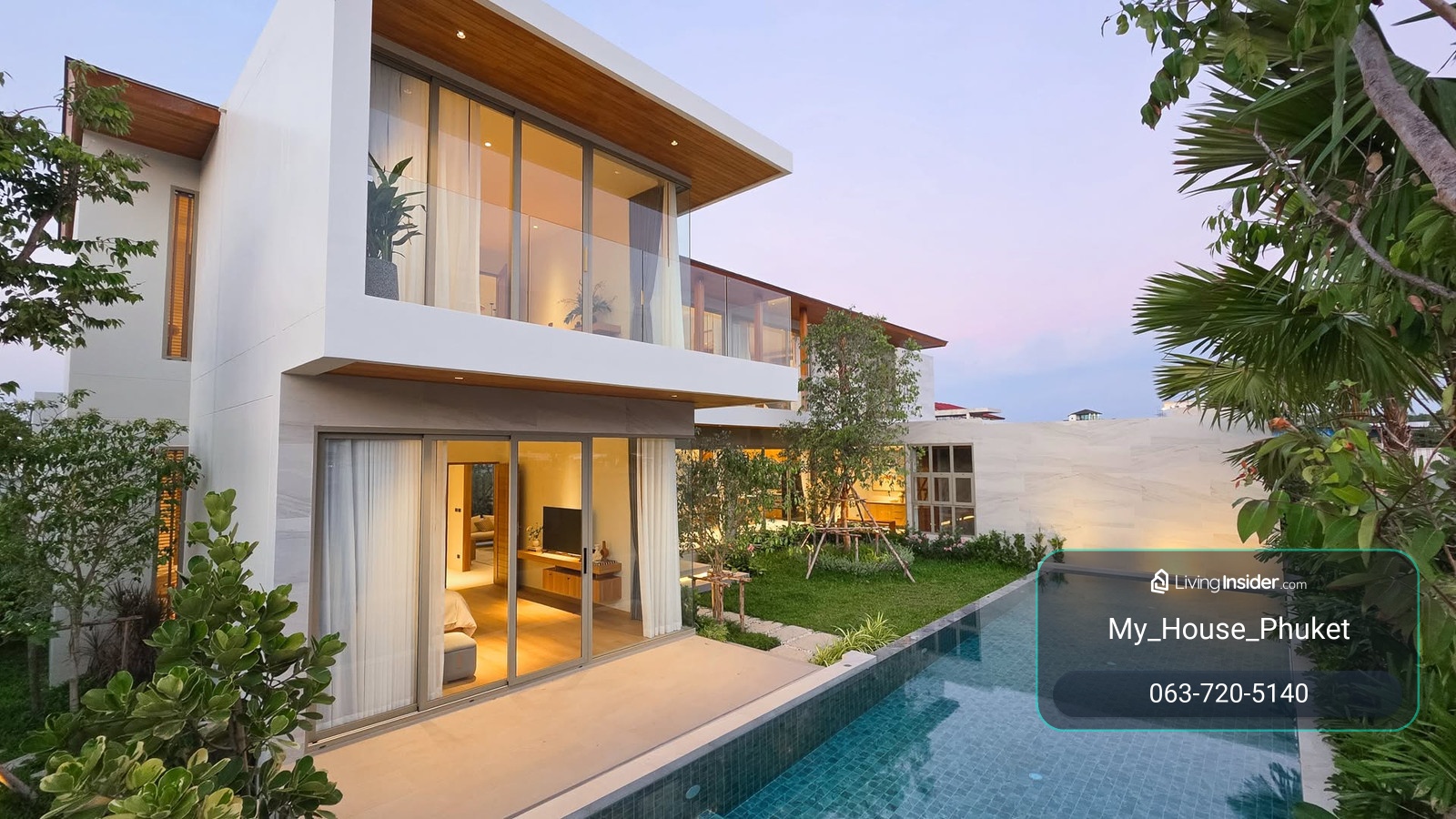 ขายลักชัวรีพูลวิลล่าสไตล์ทรอปิคอล โซนป่าสัก เชิงทะเล ภูเก็ต – รูปที่ 2