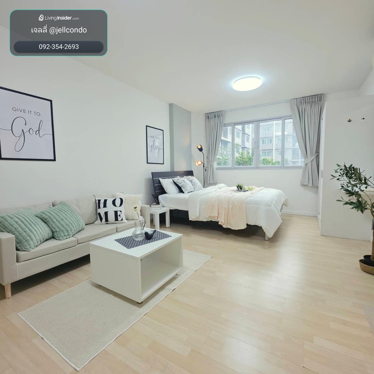 Urgent sale, DCondo Ramintra, newly decorated room, good price, free transfer. – รูปที่ 2