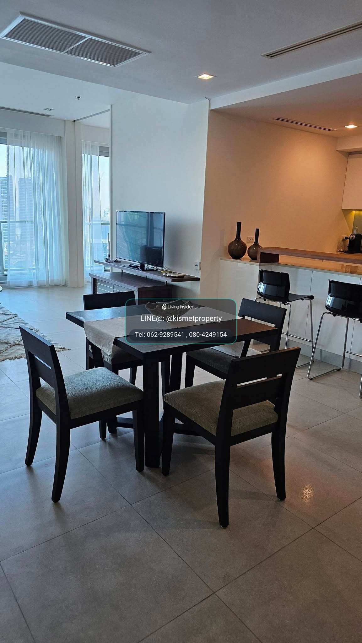 For Rent The River 2beds plus size 138 sq.m. F/F – รูปที่ 2