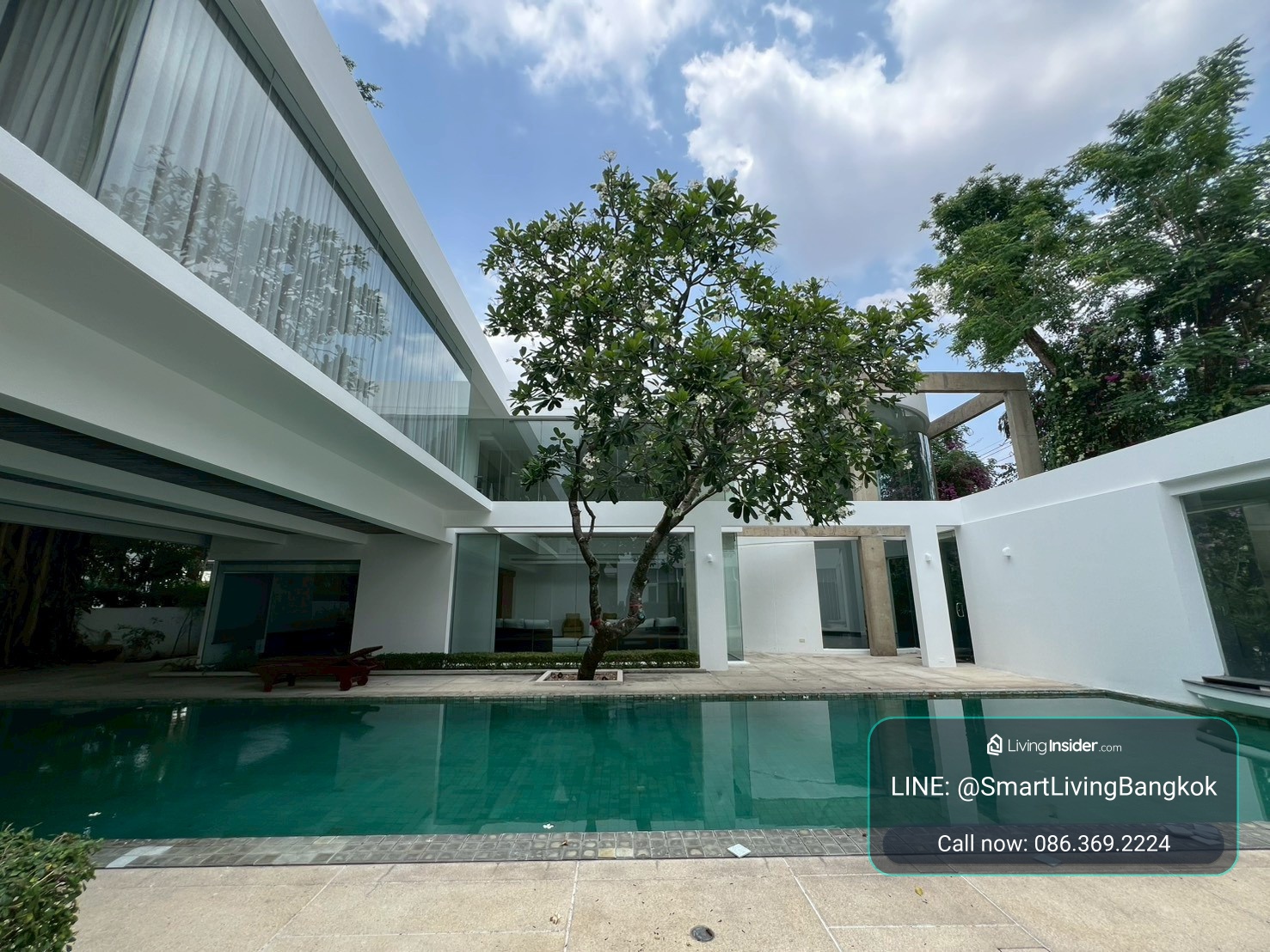 ปล่อยเช่าและขาย บ้านเดี่ยวระดับซูเปอร์ลักชัวรี  แปลงมุมวิวสวน บรรยากาศร่มรื่น ขนาดที่ดิน 1 ไร่ (4 ห้องนอน 5 ห้องน้ำ พร้อมสระว่ายน้ำ) เฟอร์นิเจอร์ครบ สังคมคุณภาพ ทำเลปากเกร็ด-แจ้งวัฒนะ ใกล้ รร.นานาชาติ ISB ในระยะเดินถึง – รูปที่ 3