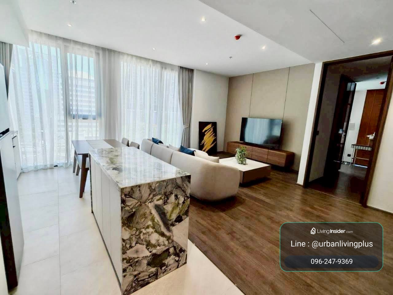 ( UL2606251 ) ✨Tel/Line 096-2479369✨FOR RENT ROMM CONVENT, 2 bedrooms, 2 bathrooms Size 85 Sq.M. , Brand new, Rare Item✨ – รูปที่ 4