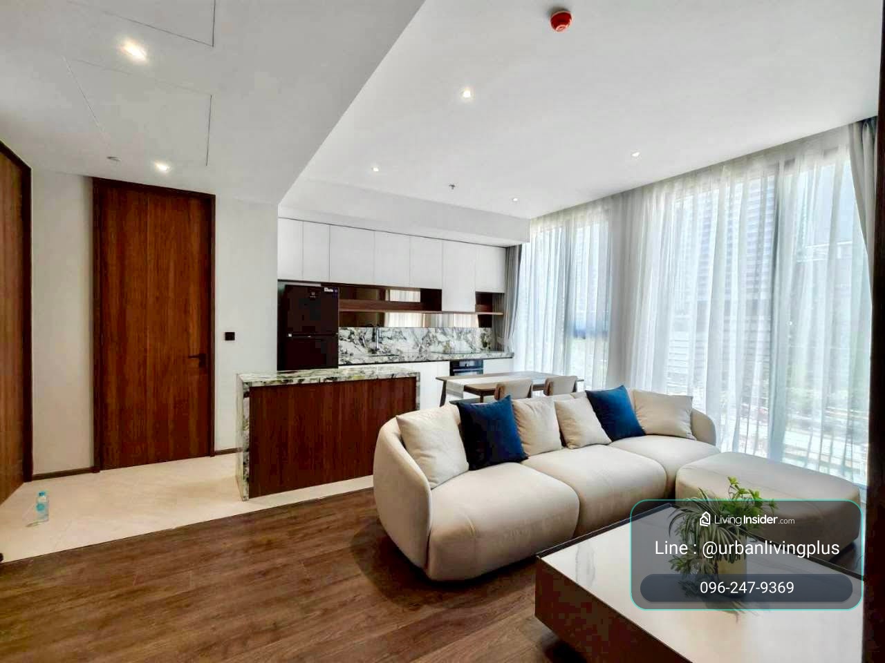 ( UL2606251 ) ✨Tel/Line 096-2479369✨FOR RENT ROMM CONVENT, 2 bedrooms, 2 bathrooms Size 85 Sq.M. , Brand new, Rare Item✨ – รูปที่ 3