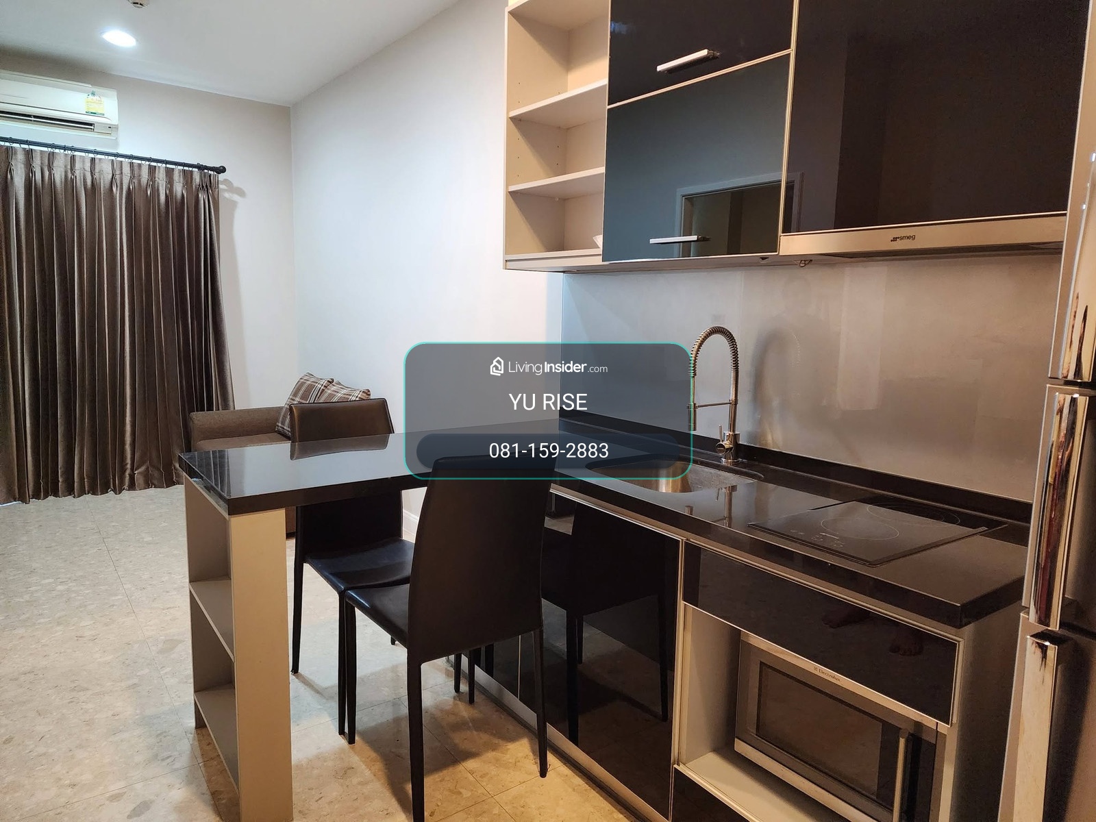 The Crest sukhumvit 34 ปล่อยเช่าห้อง ตกแต่งสวยมาก เฟอร์นิเจอร์ครบ 1 ห้องนอน 1 ห้องน้ำ พร้อมเข้าอยู่!! – รูปที่ 2