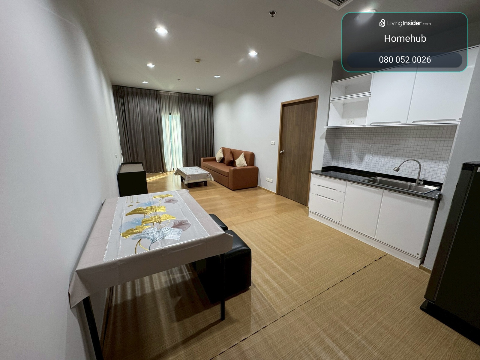 ขาย ด่วน Noble revent โนเบิล รีเวนต์ 1ห้องนอน 1ห้องน้ำ (Size ใหญ่) – รูปที่ 2