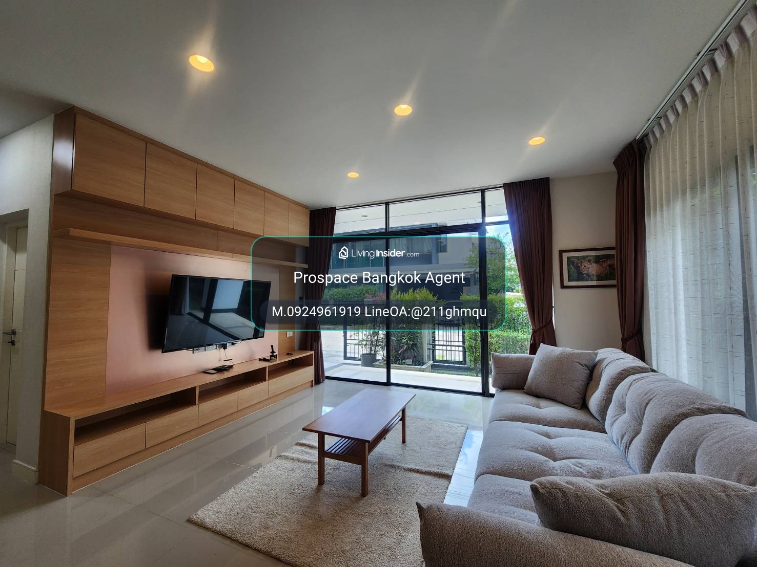 ให้เช่า บ้านเดี่ยว 3-ห้องนอน เศรษฐสิริ กรุงเทพกรีฑา ตกแต่งเรียบร้อย พร้อมอยู่ – รูปที่ 2