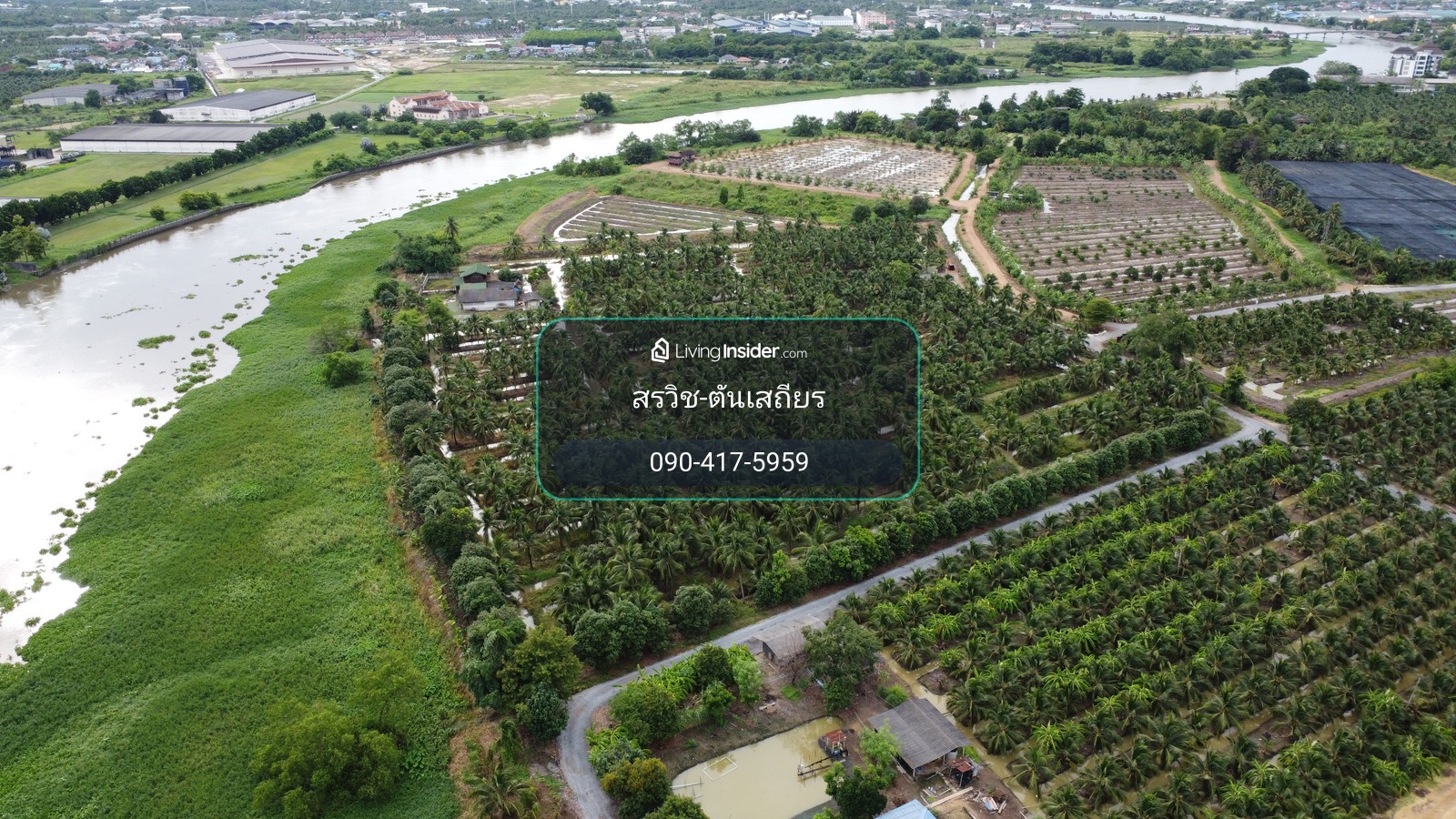Land for sale along the Tha Chin River, Sam Phran, prime location, great price! – รูปที่ 4