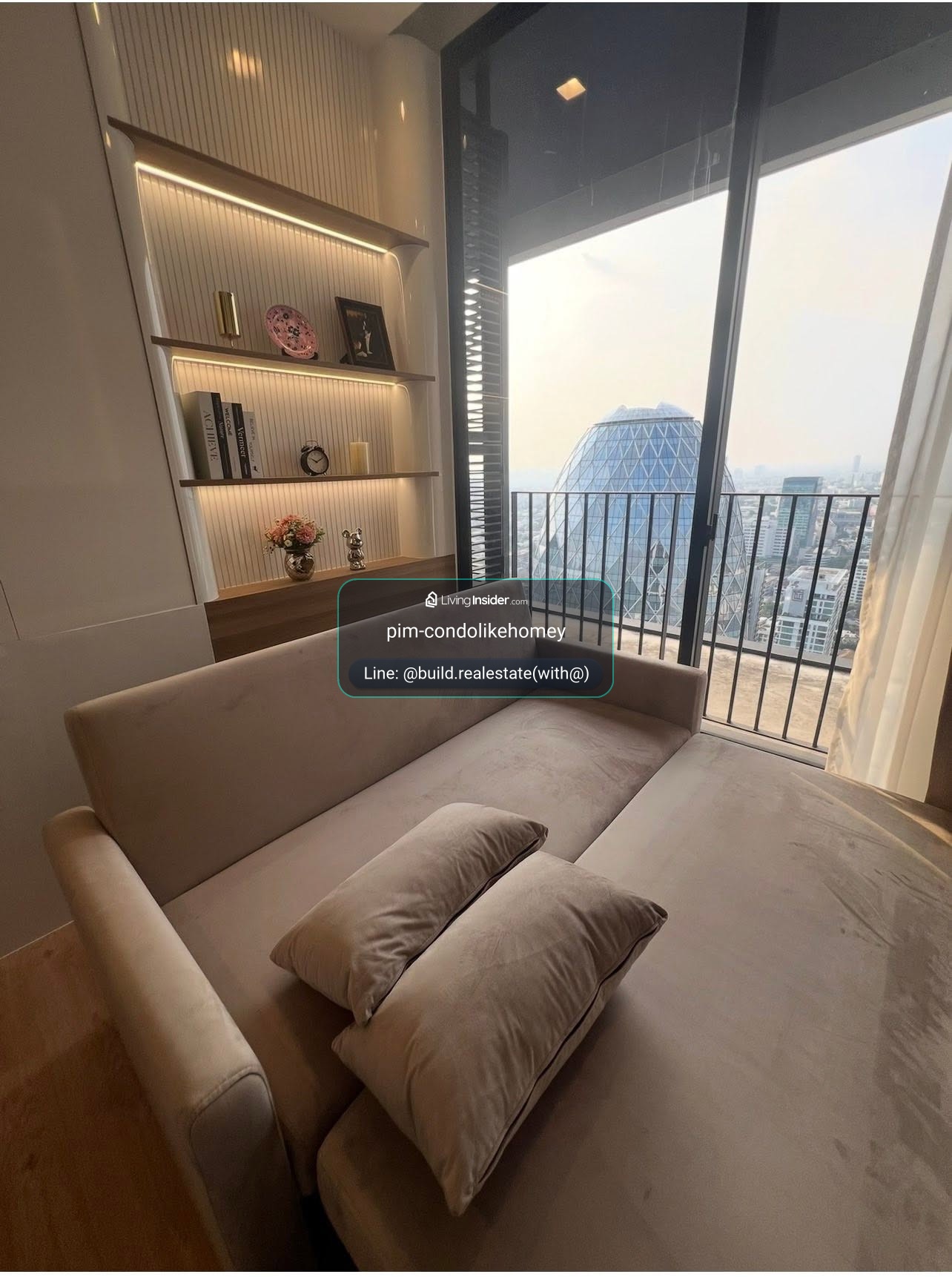 💎Unitอยู่ชั้นสูงที่สุดของคอนโดระดับ Super Luxury Class- Noble Around Ari - 1Bedroom วิวเมือง เฟอร์นิเจอร์และเครื่องใช้ไฟฟ้าครบ - ติดBTS Ari – รูปที่ 3