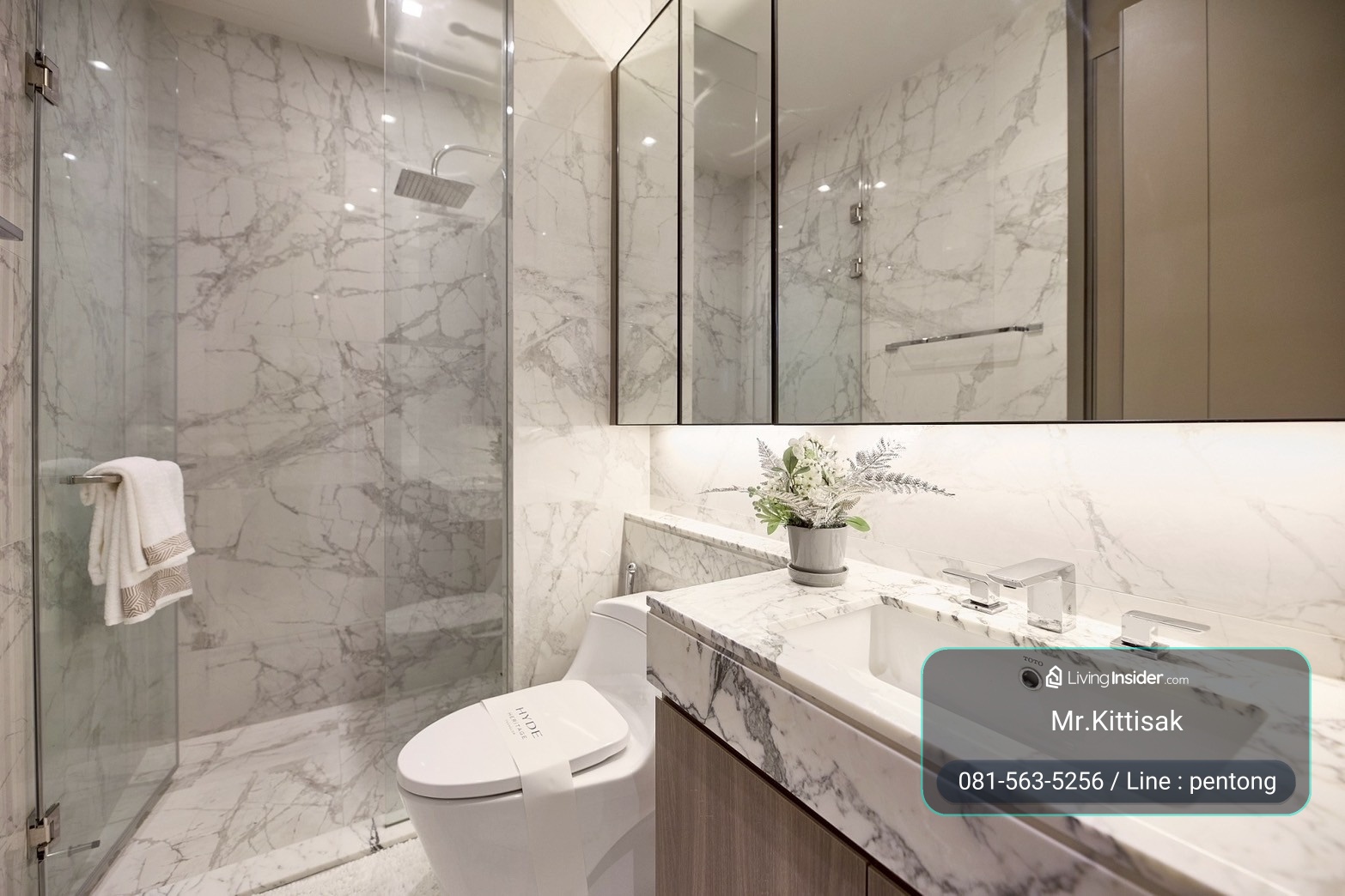 HYDE Heritage Thonglor 2 ห้องนอน2ห้องน้ำ แต่งครบ พร้อมเข้าอยู่ – รูปที่ 4