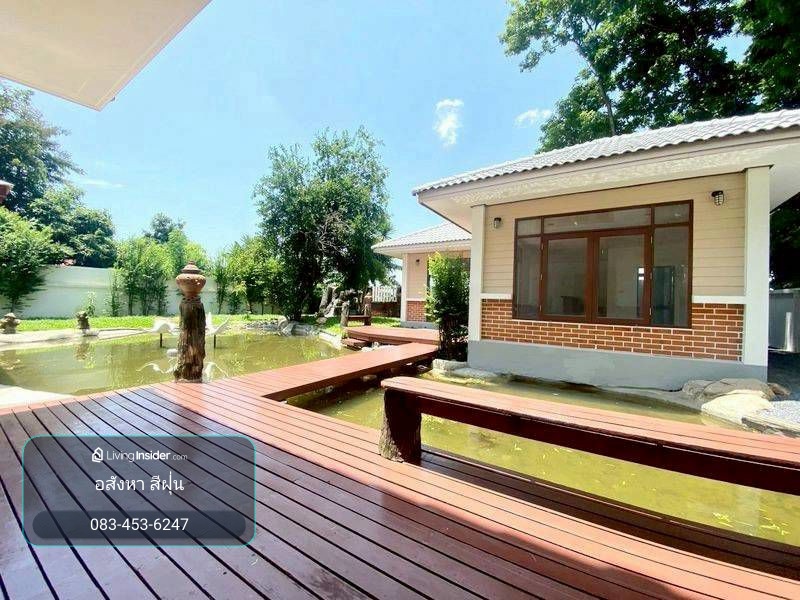 Resort style detached house for sale, Forest Home Rangsit-Klong 7 project, area 200 square meters, 3 bedrooms, Lam Phak Kut Subdistrict, Thanyaburi District, Pathum Thani Province. – รูปที่ 3