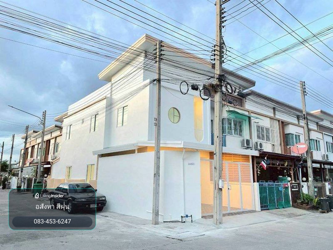ขายทาวน์โฮม 2 ชั้น รีโนเวทใหม่ KC Cluster นิมิตใหม่ ลำลูกกา ติดถนนเมนหลังมุม เนื้อที่ 20.5 ตารางวา 3 ห้องนอน ตำบลลำลูกกา อำเภอลำลูกกา จังหวัดปทุมธานี  – รูปที่ 2