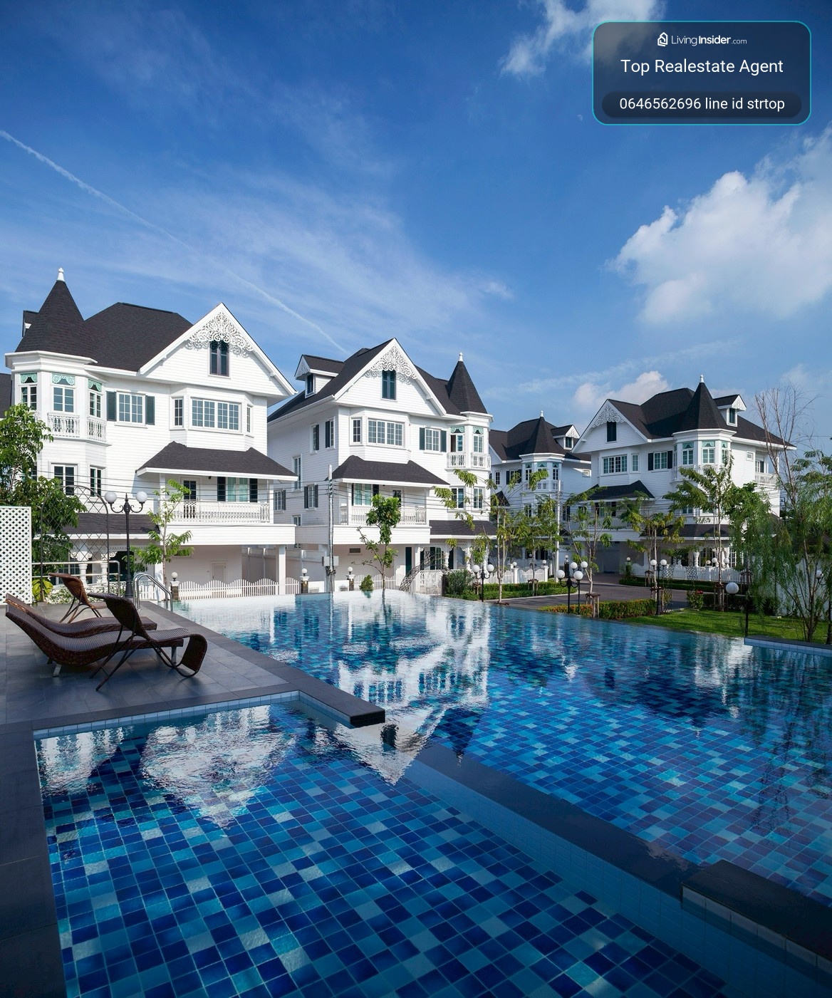 แฟนตาเซีย วิลล่า บางนา International Village พื้นที่ใช้สอย 350 ตร.ม. 73 ตร.วา 4 ห้องนอน 5 ห้องน้ำ line id puttcapital   – รูปที่ 2