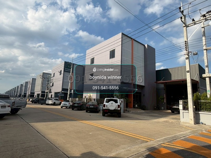 Factory for sale with 3-story office building, fully decorated, ready for use, Bigger land, Phase 4, Khlong 8, Soi Lam Luk Ka. – รูปที่ 2