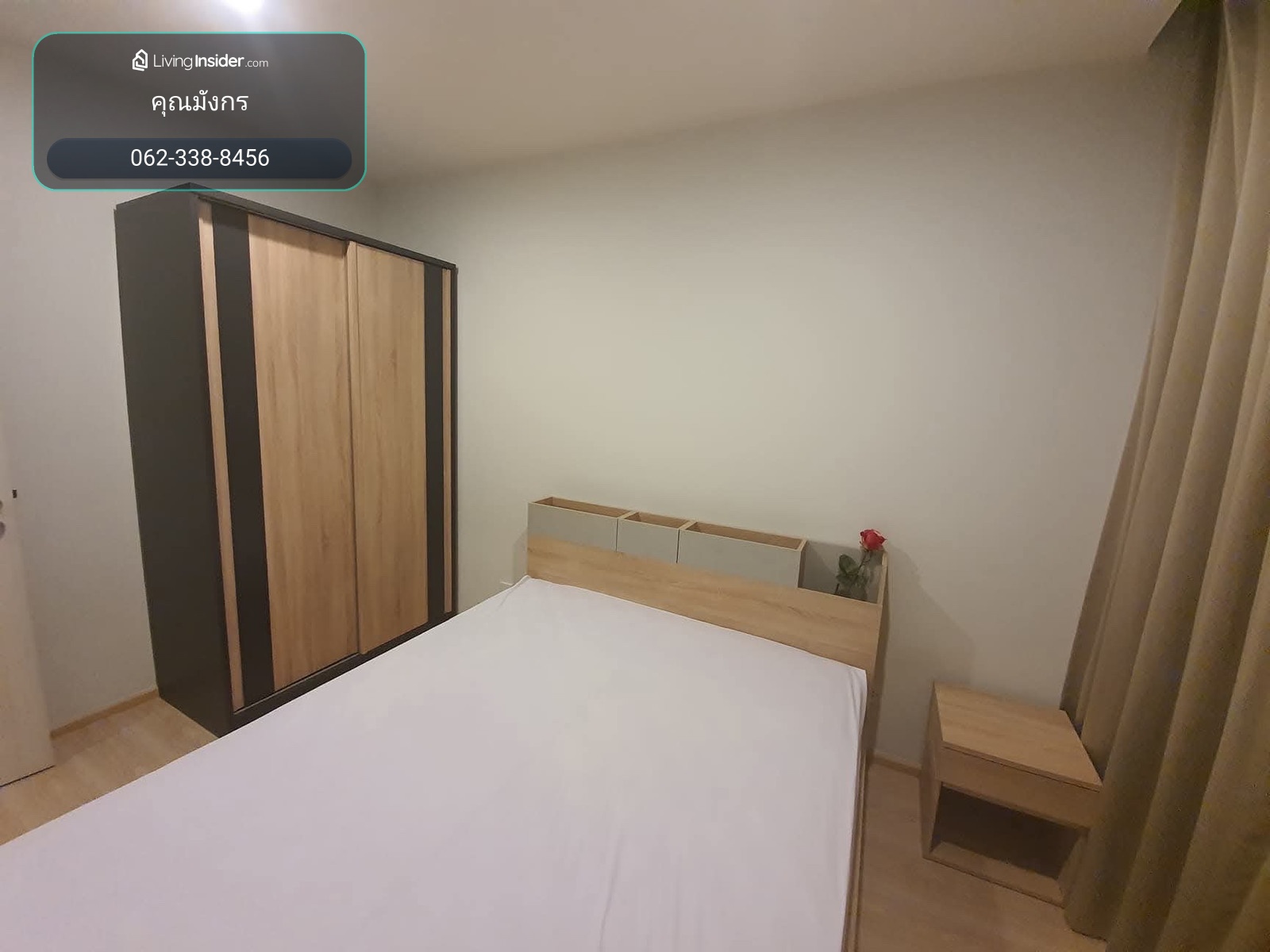 ให้เช่าชั้นสูง 26 ตรม 1 นอนใกล้ MRT 80 m ราคา 15,000
 สนใจนัดชม 0808144488 – รูปที่ 4