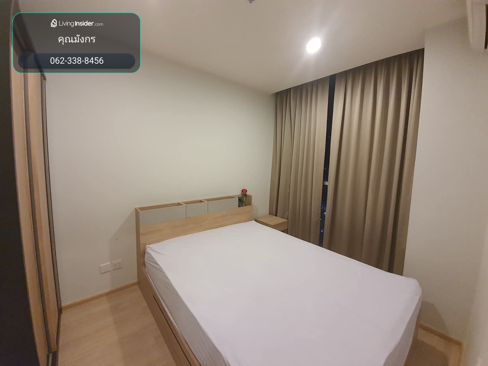 ให้เช่าชั้นสูง 26 ตรม 1 นอนใกล้ MRT 80 m ราคา 15,000
 สนใจนัดชม 0808144488 – รูปที่ 3