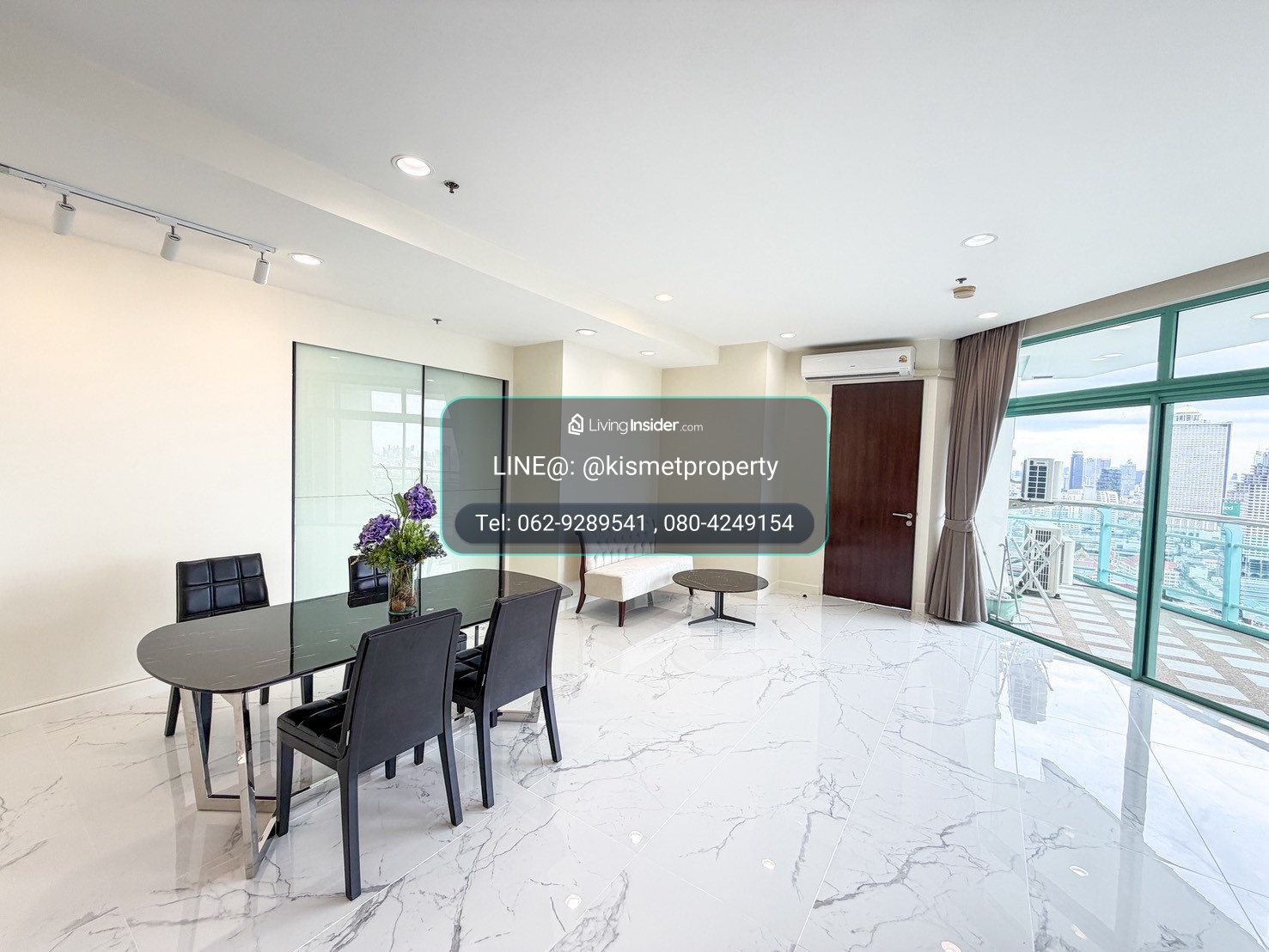 For Rent Chatrium Riverside Condominium 3beds size 200 sq.m. F/F – รูปที่ 3