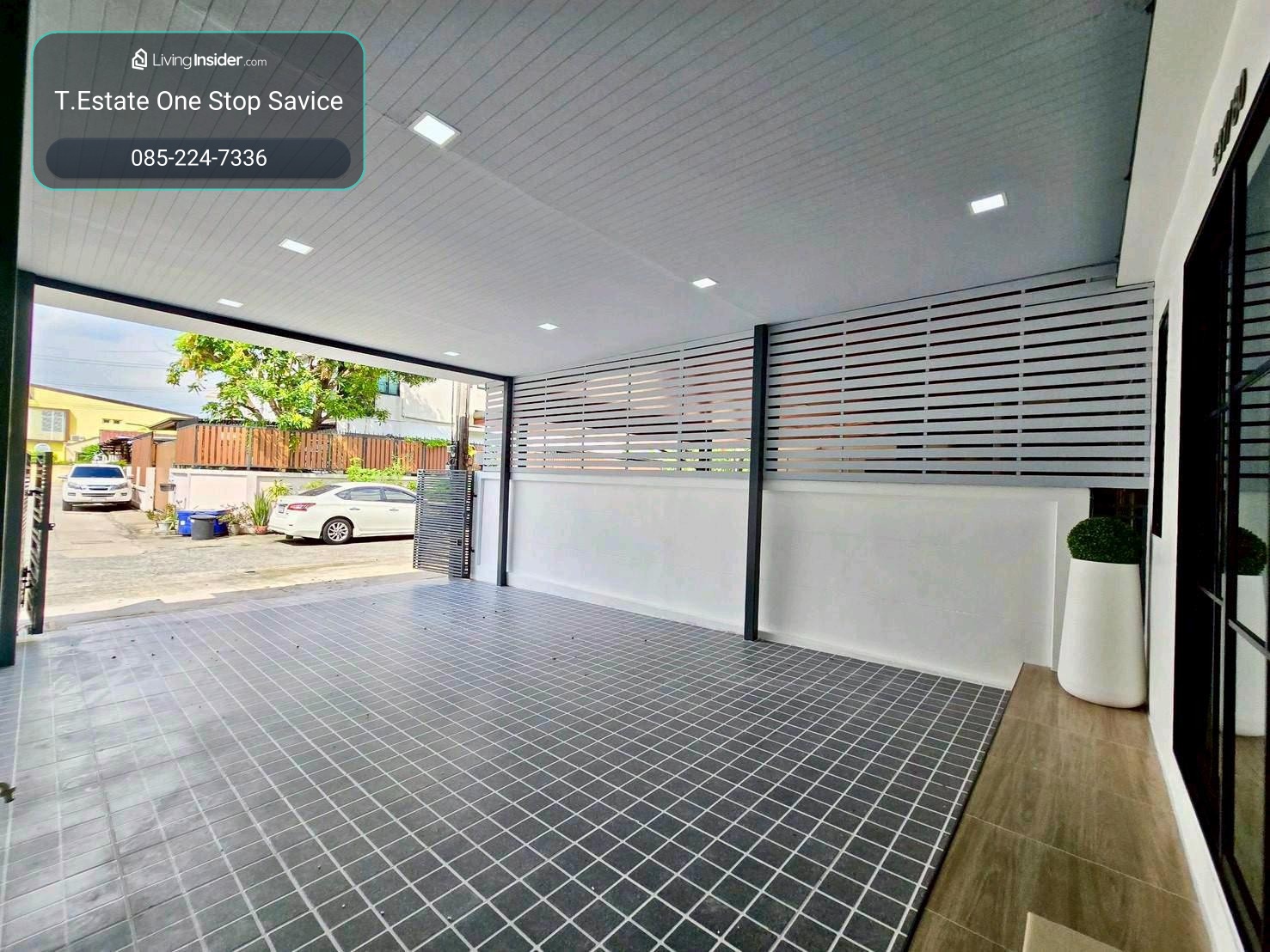 Townhouse for sale The Park Village At Fashion Ramindra 64 Pink Skytrain Fashion Island, Siam Park, Nopparat Hospital Synphaet Hospital  Phyathai Serithai Nawamin Hospital Kaset Nawamin – รูปที่ 3