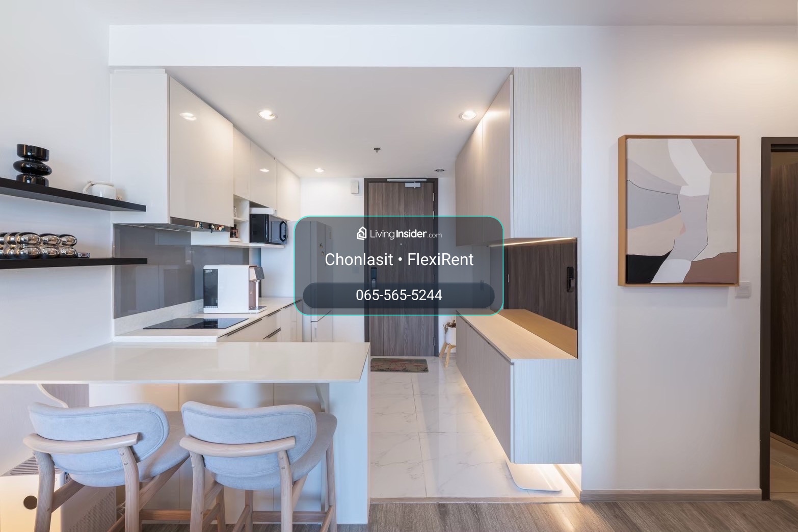 🏙️🔥 Ideo Mobi Sukhumvit 66 | Price reduced to only 37,000 baht/month 🚆 Next to Skywalk connected to BTS Udomsuk | 2 bedrooms, large room with bathtub. – รูปที่ 2