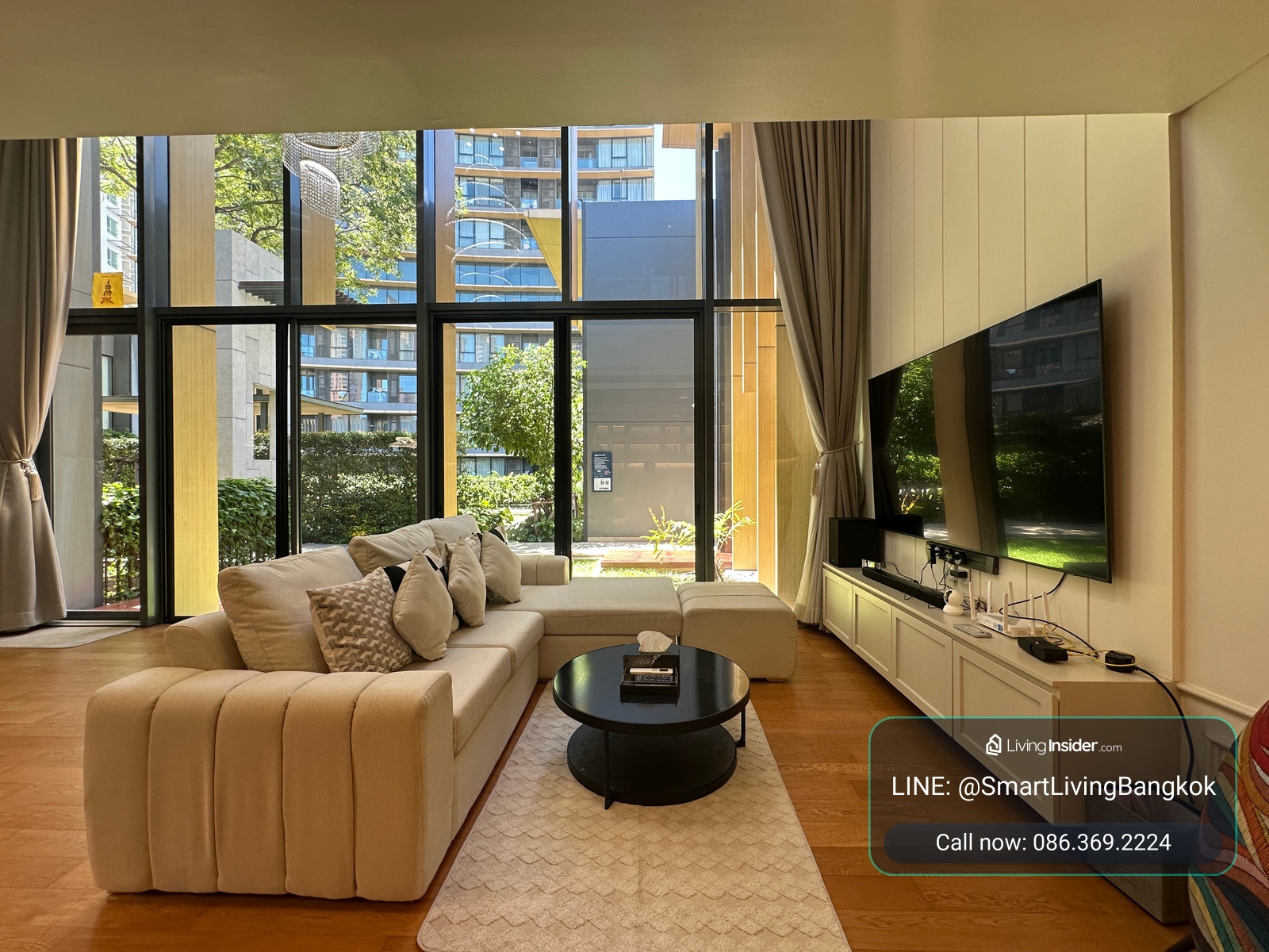 ปล่อยเช่าคอนโด 2 ชั้น Sky House Duplex โครงการ The Lumpini 24 (230 ตร.ม. 3 นอน 3 น้ำ มีครัวปิด) ตกแต่งโมเดิร์น โปร่งโล่ง ใกล้ BTS พร้อมพงษ์ และห้างเอ็มโพเรียม หิ้วกระเป๋าเข้าอยู่ได้เลย – รูปที่ 2