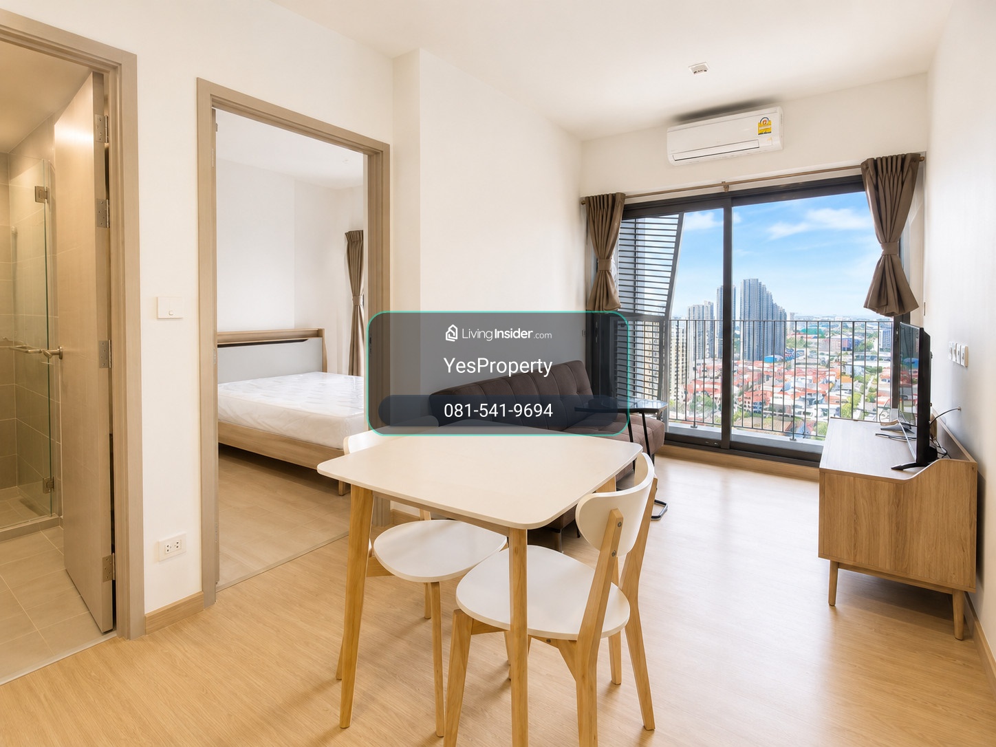 เช่า 2 ห้องนอน 1 ห้องน้ำ วิสซ์ดอม คอนเนค สุขุมวิท | Whizdom Connect Sukhumvit 101 – รูปที่ 2