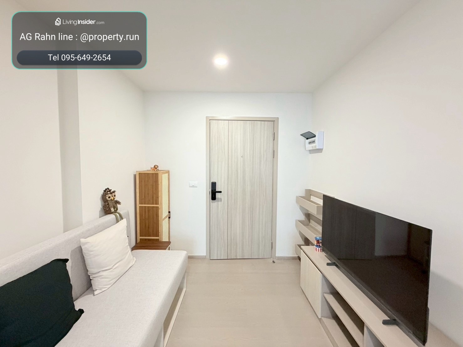 ให้เช่า คอนโดใหม่แกะกล่อง วิวสระ 1 นอน 12,000 BTS บางจาก Tel 095 878 5645  – รูปที่ 2