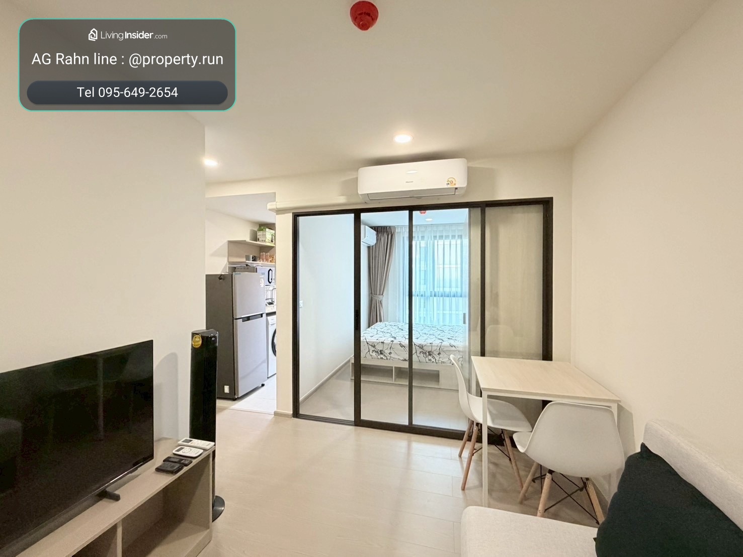 ให้เช่า คอนโดใหม่แกะกล่อง วิวสระ 1 นอน 12,000 BTS บางจาก Tel 095 878 5645  – รูปที่ 3