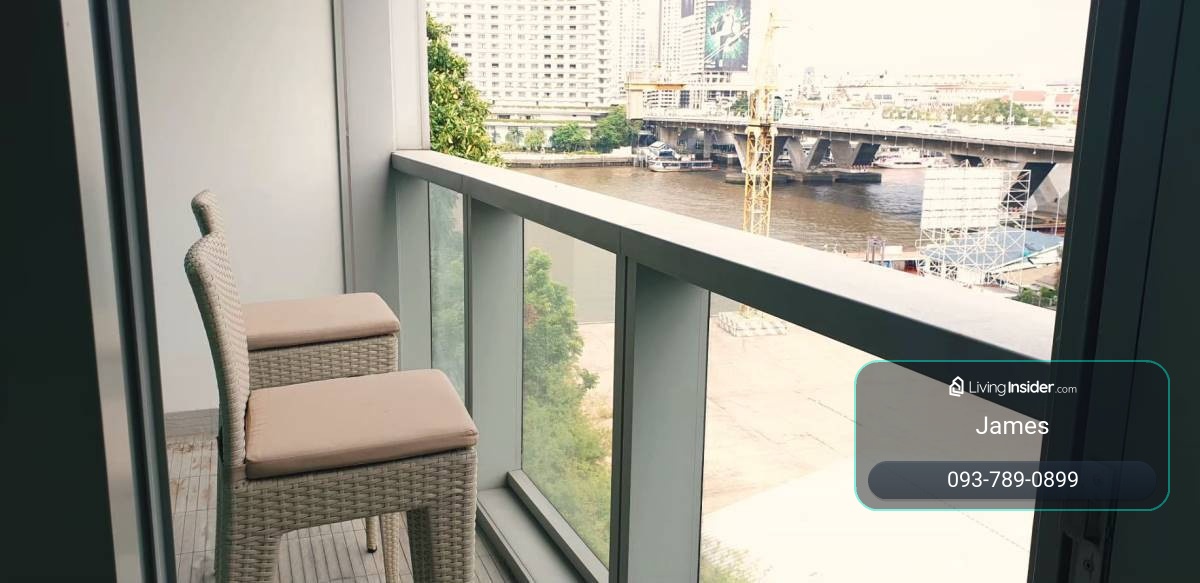 คอนโดริมแม่น้ำเจ้าพระยา ราคาดี ใกล้ ICONSIAM BTS กรุงธนบุรี / The River 1 Bed 60 sq.m. โทร 0937890899 – รูปที่ 3