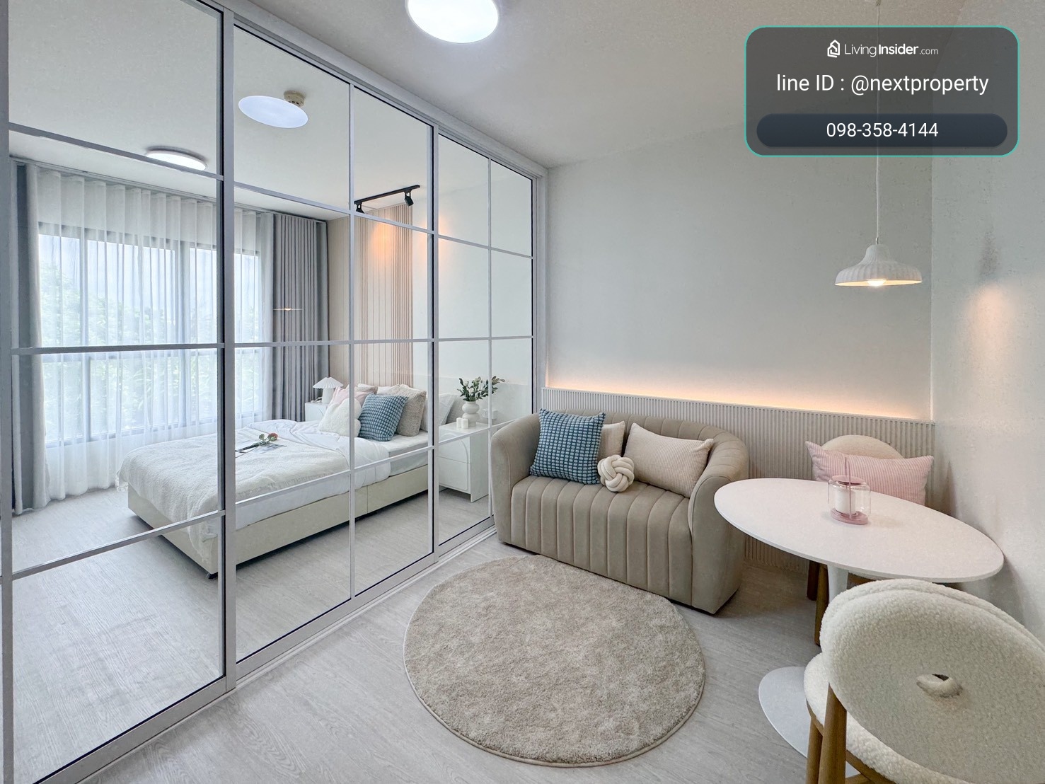 ขายคอนโด Be You โชคชัย 4 ห้องสวย พร้อมเฟอร์นิเจอร์ใหม่หมด – รูปที่ 3