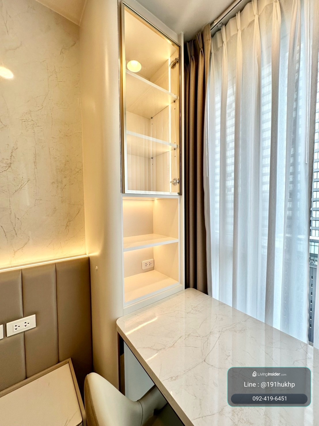 ให้เช่า Culture Thonglor ห้องใหม่ พร้อมอยู่ เฟอร์ครบ – รูปที่ 4