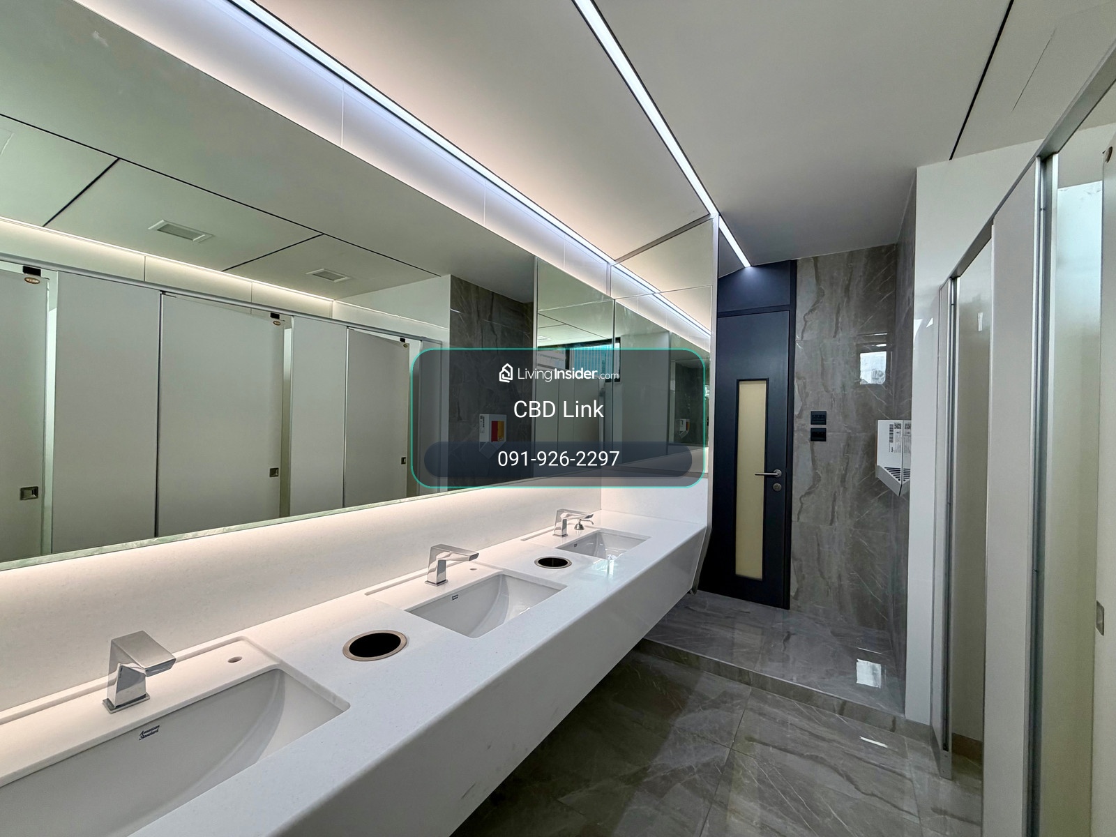 Renovated office, อยู่ติด BTS ศาลาแดง มีร้านอาหารและห้างในตึก  – รูปที่ 4