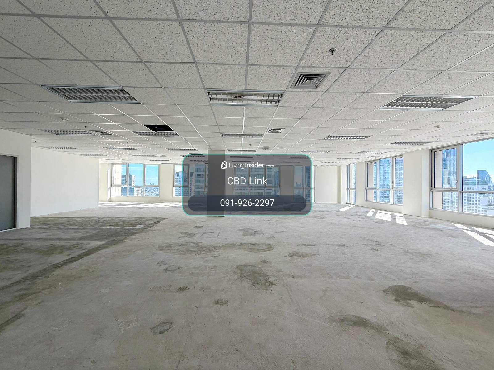 Green Office, แอร์ 24ชม., 700บ/ตร.ม., 200ม.ถึง BTS เซนต์หลุยส์, ตึกมี Food Court &amp; Starbucks – รูปที่ 4
