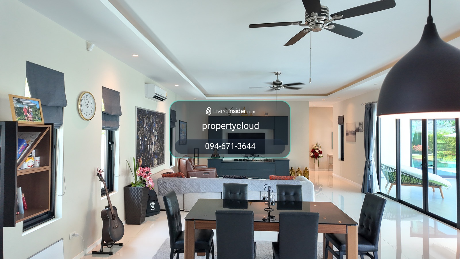 THE CLOUDS pool villa 5 Bedrooms in Cha am - Hua Hin FOR SALE (BS69070028) – รูปที่ 4