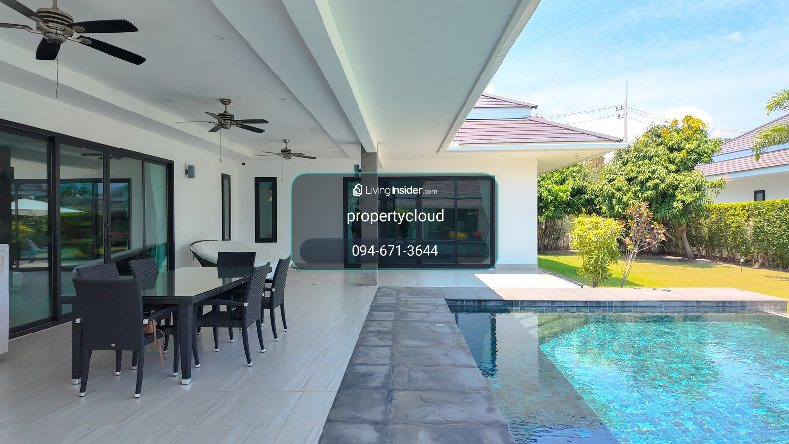 THE CLOUDS pool villa 5 Bedrooms in Cha am - Hua Hin FOR SALE (BS69070028) – รูปที่ 2