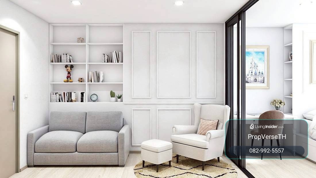 • ราคาดีสุดในตึก  • 1 Bed Plus 1 Bath • 35 Sqm. • 5.39 ล้าน รวมค่าใช้จ่ายทั้งหมด • Build-in จัดเต็ม   Line ID : Vassily – รูปที่ 4