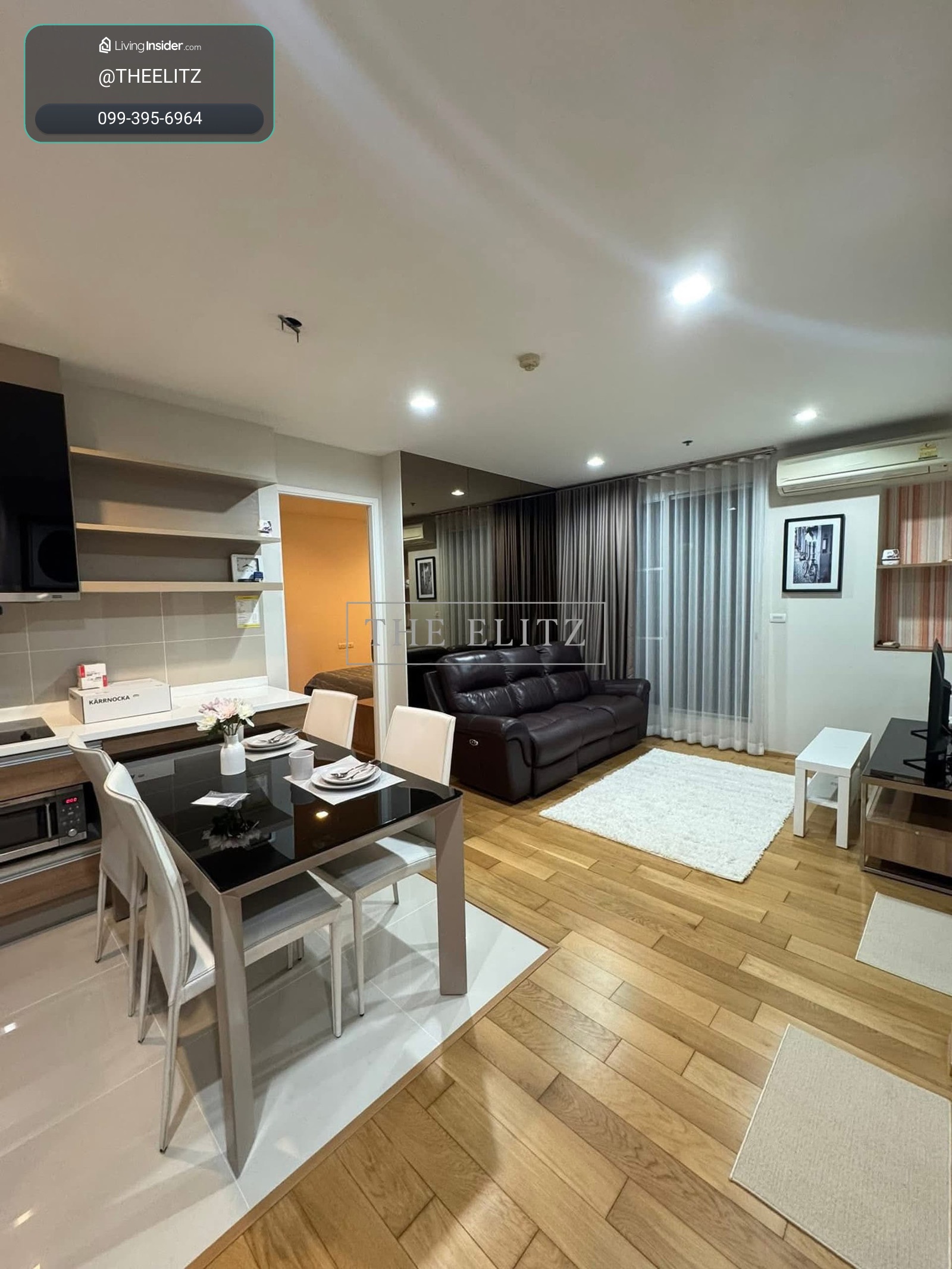 ✨ Rare Corner Unit ! High Floor with panoramic views, pristine "Like-New" condition, and only steps away from BTS On Nut & Tesco Lotus ✨ – รูปที่ 3