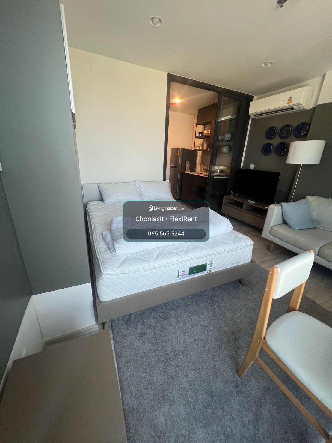 🏙️✨ XT Huai Khwang | ห้องมุม ชั้น 25 วิวสวย 🌆 Walk-in Closet | 1 ห้องนอน 2 ห้องน้ำ พร้อมอยู่ – รูปที่ 4