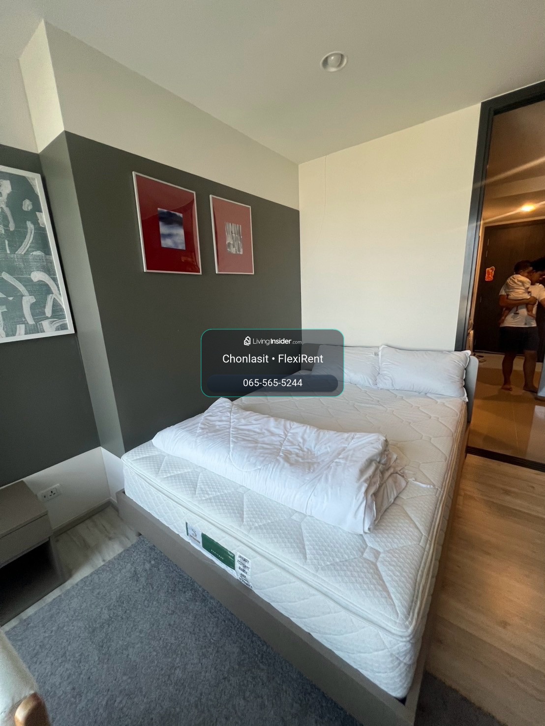 🏙️✨ XT Huai Khwang | ห้องมุม ชั้น 25 วิวสวย 🌆 Walk-in Closet | 1 ห้องนอน 2 ห้องน้ำ พร้อมอยู่ – รูปที่ 3