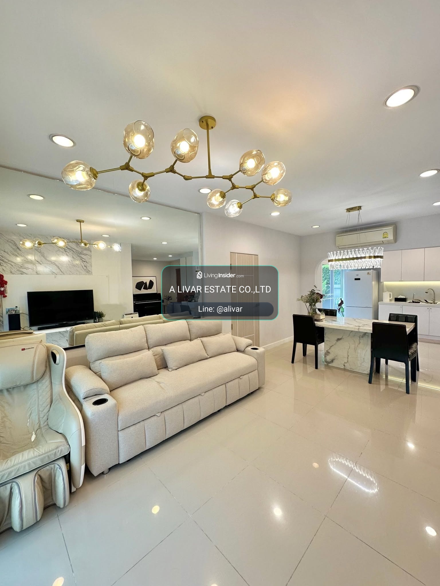 RH070026 ให้เช่า บ้านเดี่ยว 2 ชั้น 4 ห้องนอน แปลงมุม at Life Bangkok Boulevard Ramintra 65 – รูปที่ 2
