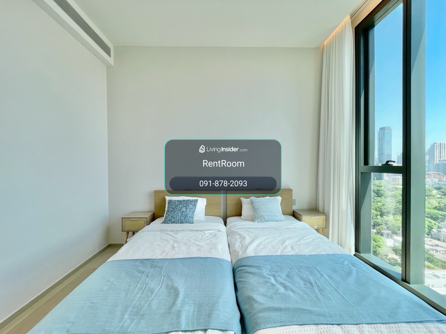 Super luxury specail price 249,999: month for rent Ei8teen Seven - One Bangkok 2bed room 3 bathroom – รูปที่ 3