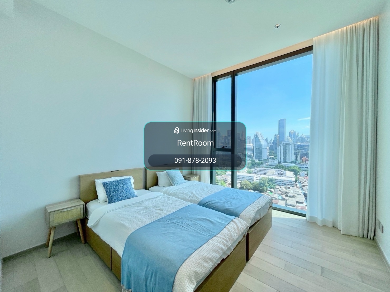 Super luxury specail price 249,999: month for rent Ei8teen Seven - One Bangkok 2bed room 3 bathroom – รูปที่ 2