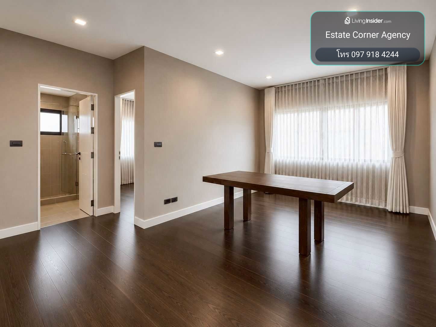 97931 - บ้านเดี่ยวหรูสไตล์ Modern Lanna “เศรษฐสิริ สันทราย” by Sansiri บ้านใหม่ไม่เคยเข้าอยู่ | บ้านหัวมุมพร้อมสวนรอบบ้าน | ใกล้รวมโชคเพียง 5 นาที – รูปที่ 2
