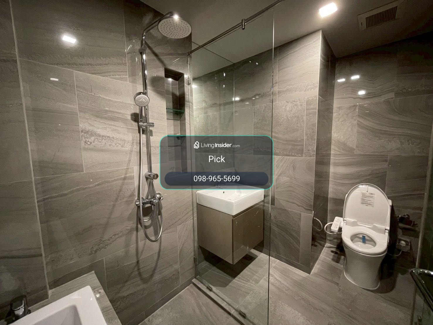 ให้เช่า Ideo Q Sukhumvit 36 ห้องมุม ชั้น 35 วิว 180° | 1 BED 1 BATH 46.5 ตรม. | BTS Thong Lo | 43,000 บาท/เดือน – รูปที่ 3