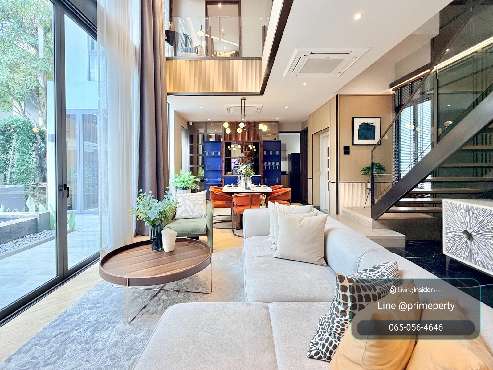 MEKA RAMINTRA, 3-story luxury house, C-Shape design with green space, Private Courtyard (Empty House Type B) – รูปที่ 3