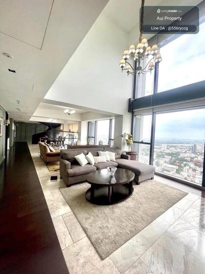 For Rent | The Met Sathorn | Rare Duplex Penthouse with Panoramic Chao Phraya River Viewn – รูปที่ 3