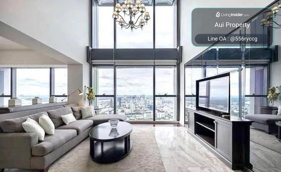 For Rent | The Met Sathorn | Rare Duplex Penthouse with Panoramic Chao Phraya River Viewn – รูปที่ 2