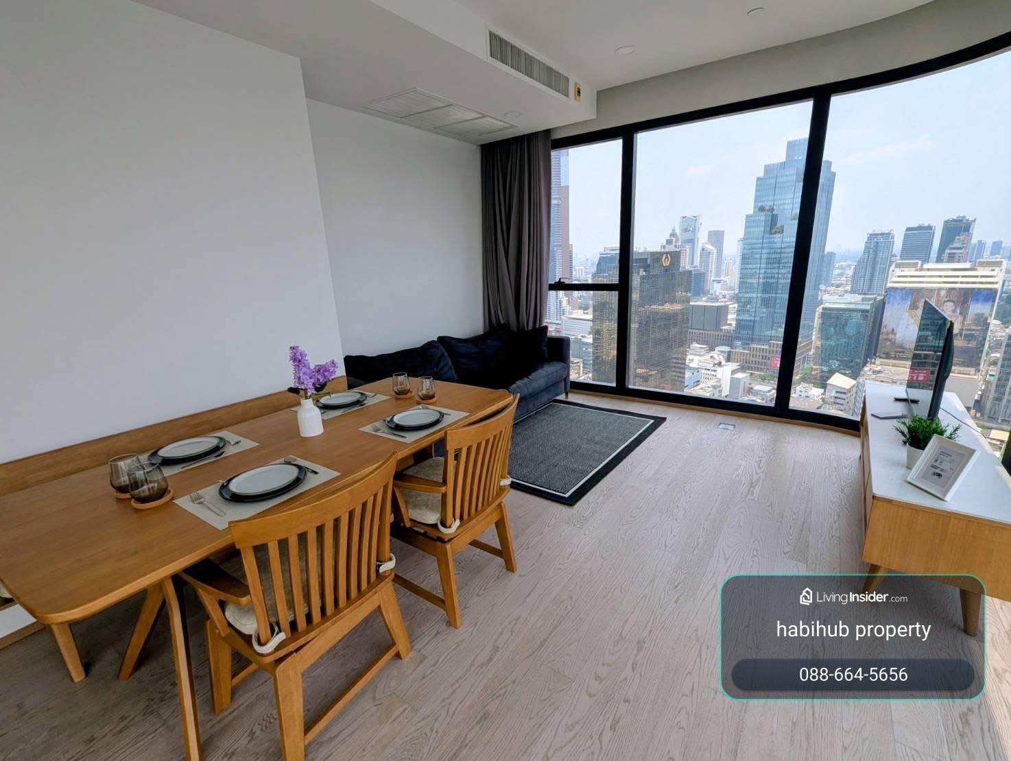 🏠✨ แอชตัน จุฬา-สีลม (Ashton Chula-Silom) | เช่าคอนโด 2 ห้องนอน (HBH-SI-258) – รูปที่ 3