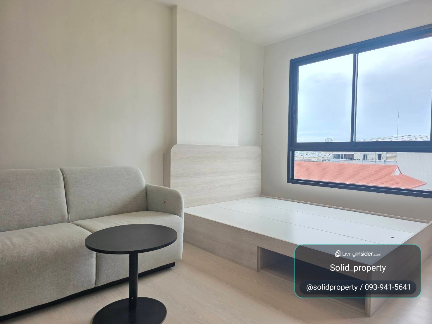 ให้เช่า dcondo vivid Rangsit Studio ชั้นสูง ของใหม่ทั้งห้อง | 22.45 ตรม. | Fully Furnished | 11,000 บาท/เดือน – รูปที่ 3